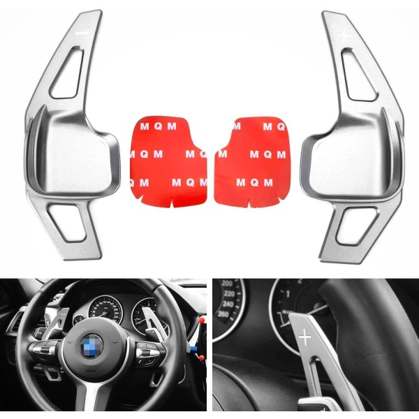 Set 2 Buc Padele Volan Compatibil Bmw Seria 5 F07 2014-2017 8047 Aluminiu